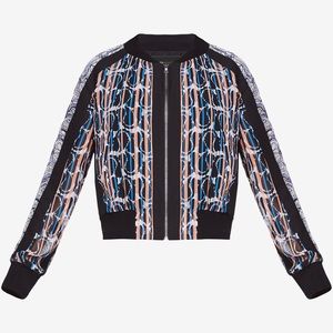 BCBGMAXAZRIA Women Lightweight Bomber Jacket XS